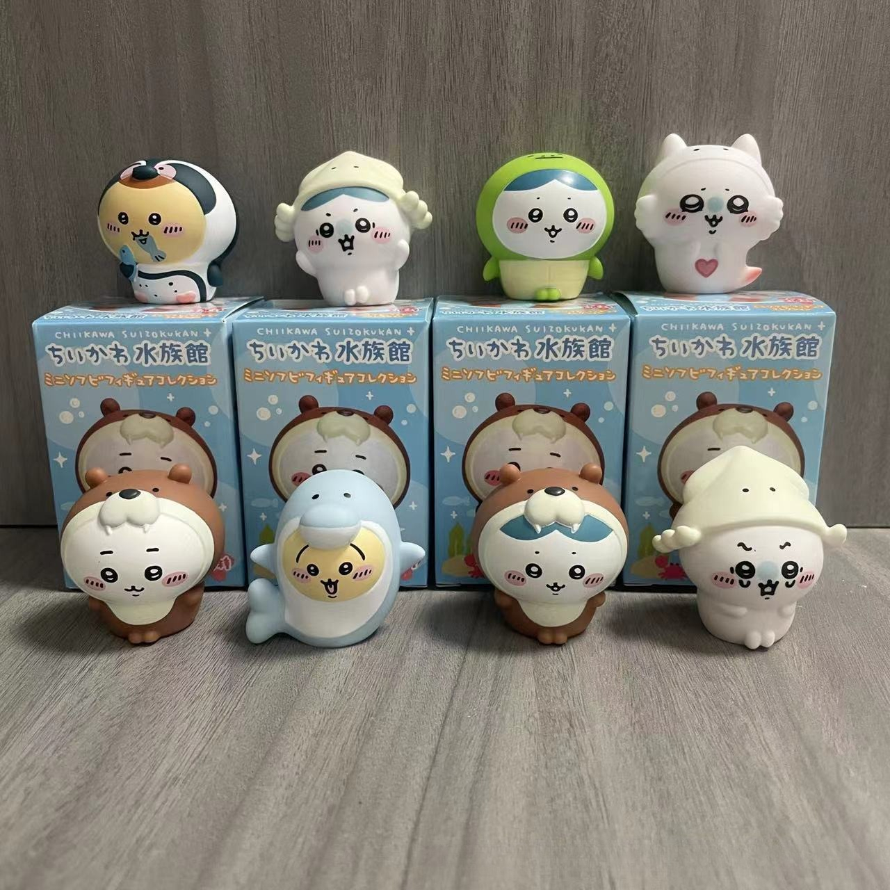 Marine Life Aquariums - Kawaii Chiikawas Aquarium Blind Box Figures