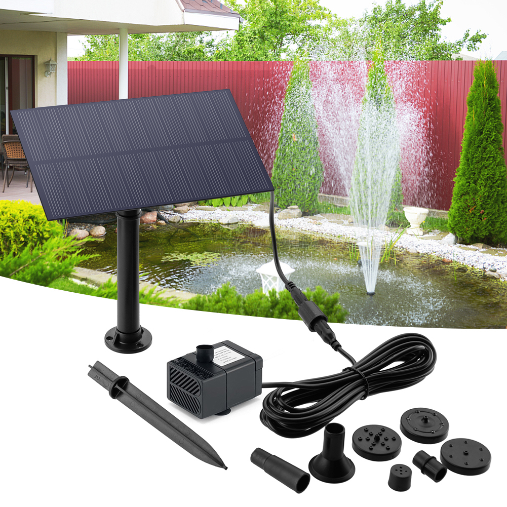 Marine Aquarium Tanks - 5W 5V Solar Water Pump Garden