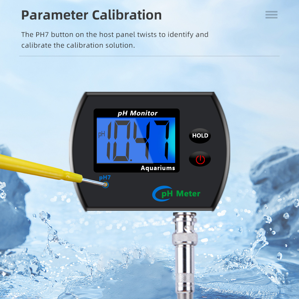 Digital Ph Meter Aquarium Drin - Marine Aquarium Water Analyzer reseña y precio