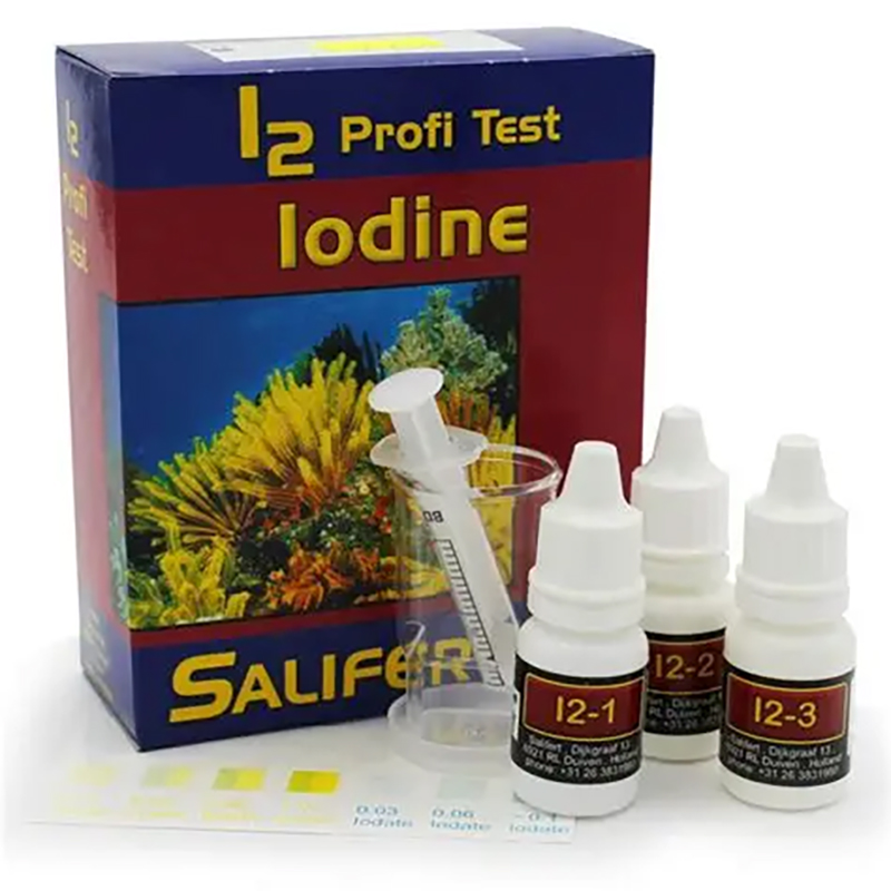 Salifert Iodine I2 Profi-Test  - Marine Aquarium Water Analyzer reseña y precio