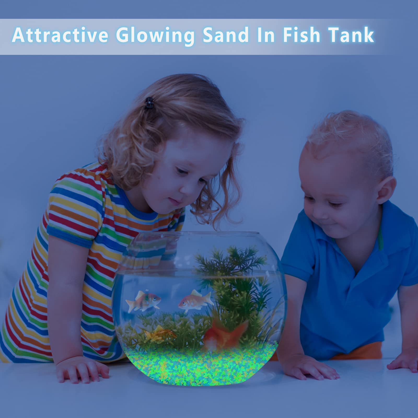 1000Pcs Luminous Sand Glow In  - Marine Aquarium Tanks reseña y precio