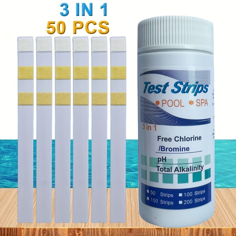 Chlorine PH Test Strips SPA Sw - Marine Aquarium Water Analyzer reseña y precio