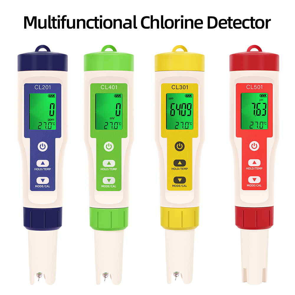 PH/CL2/H2/ORP/Temperature Mete - Marine Aquarium Water Analyzer reseña y precio