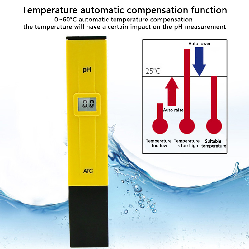 PH Meter Digital PH Tester Wat - Marine Aquarium Water Analyzer reseña y precio