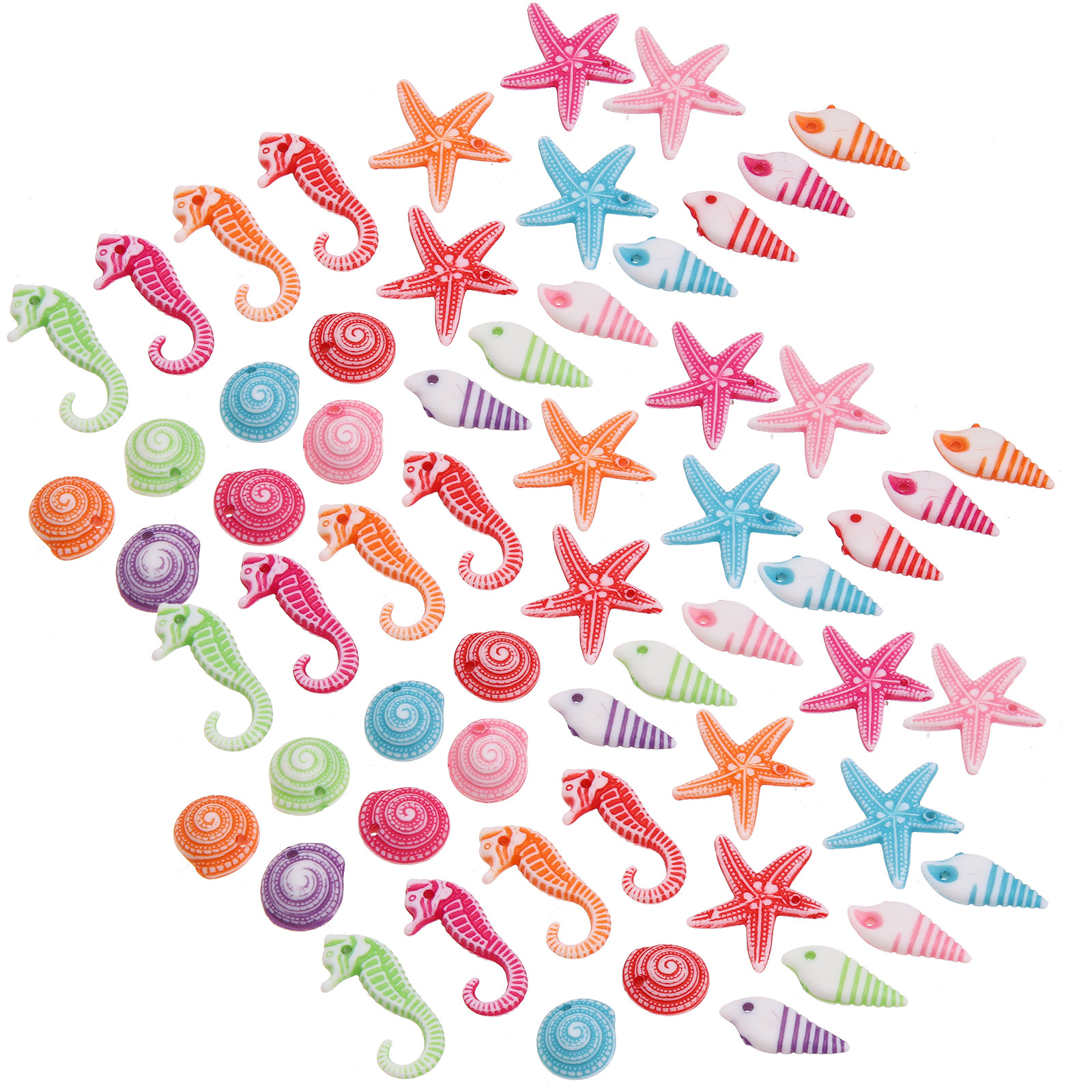 60Pcs Mini Sea Animal Resin Or - Marine Life Aquariums reseña y precio