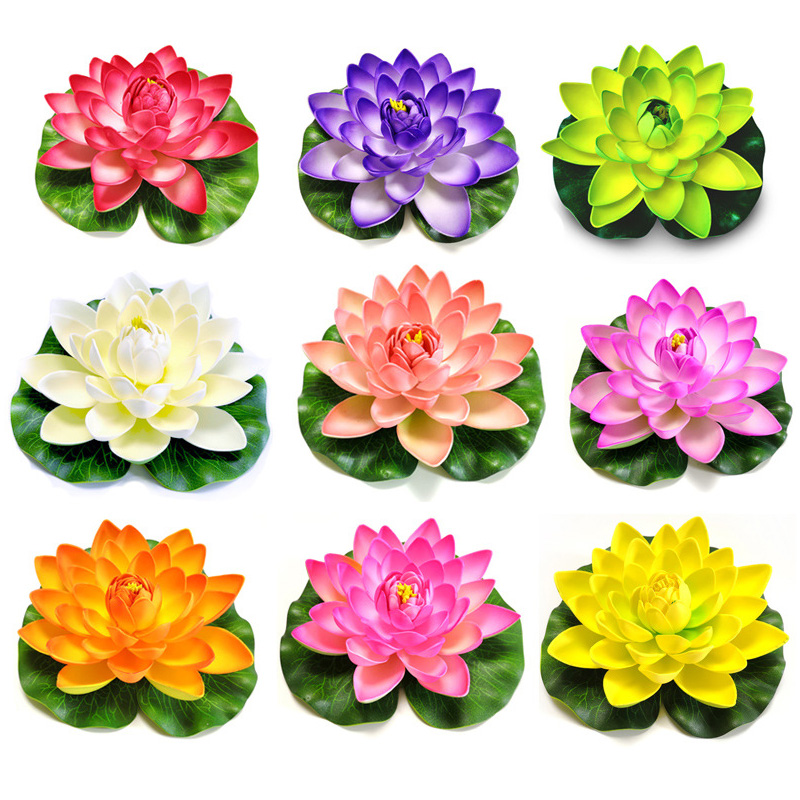 10cm/18cm Artificial Lotus Fak - Marine Aquarium Tanks reseña y precio