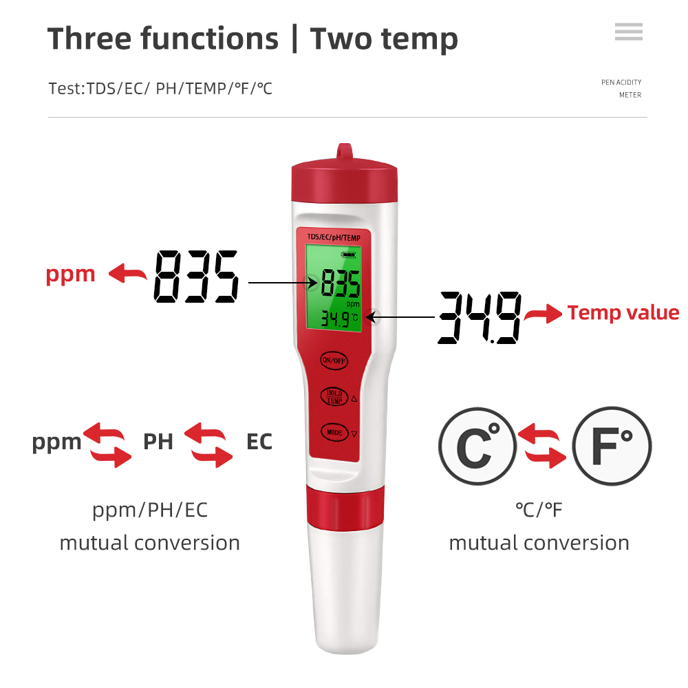 Digital Water Quality Monitor  - Marine Aquarium Water Analyzer reseña y precio