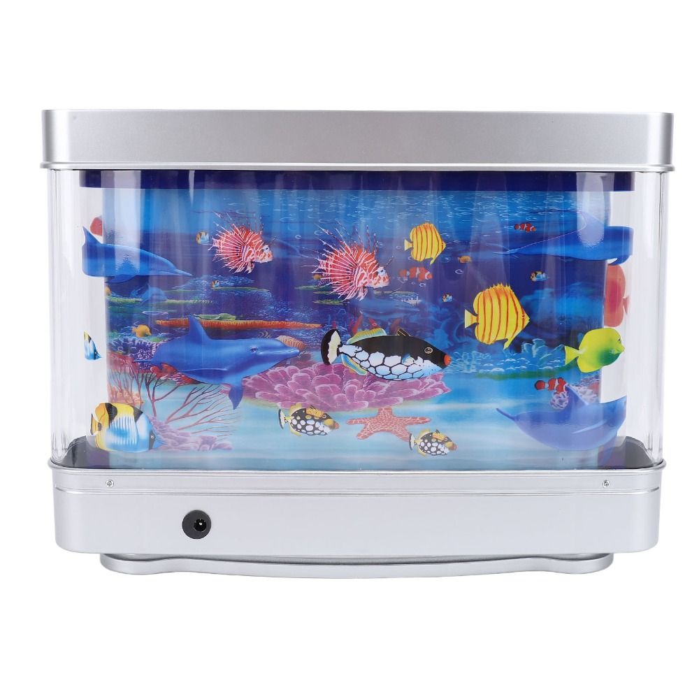 Decorative LED Fake Fish Tank  - Marine Life Aquariums reseña y precio