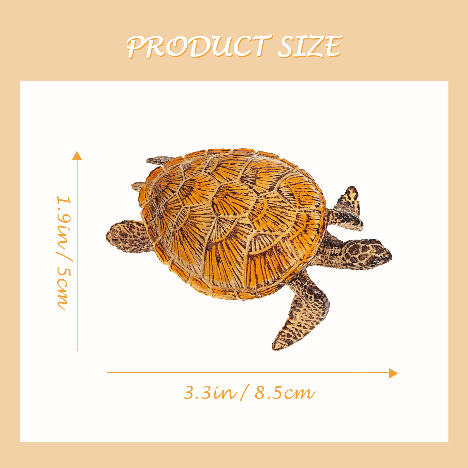 2Pcs Simulation Tortoise Plast - Marine Life Aquariums reseña y precio