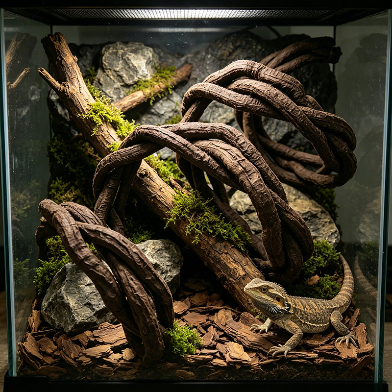 100cm Artificial Vine Fake Pla - Marine Aquarium Tanks reseña y precio