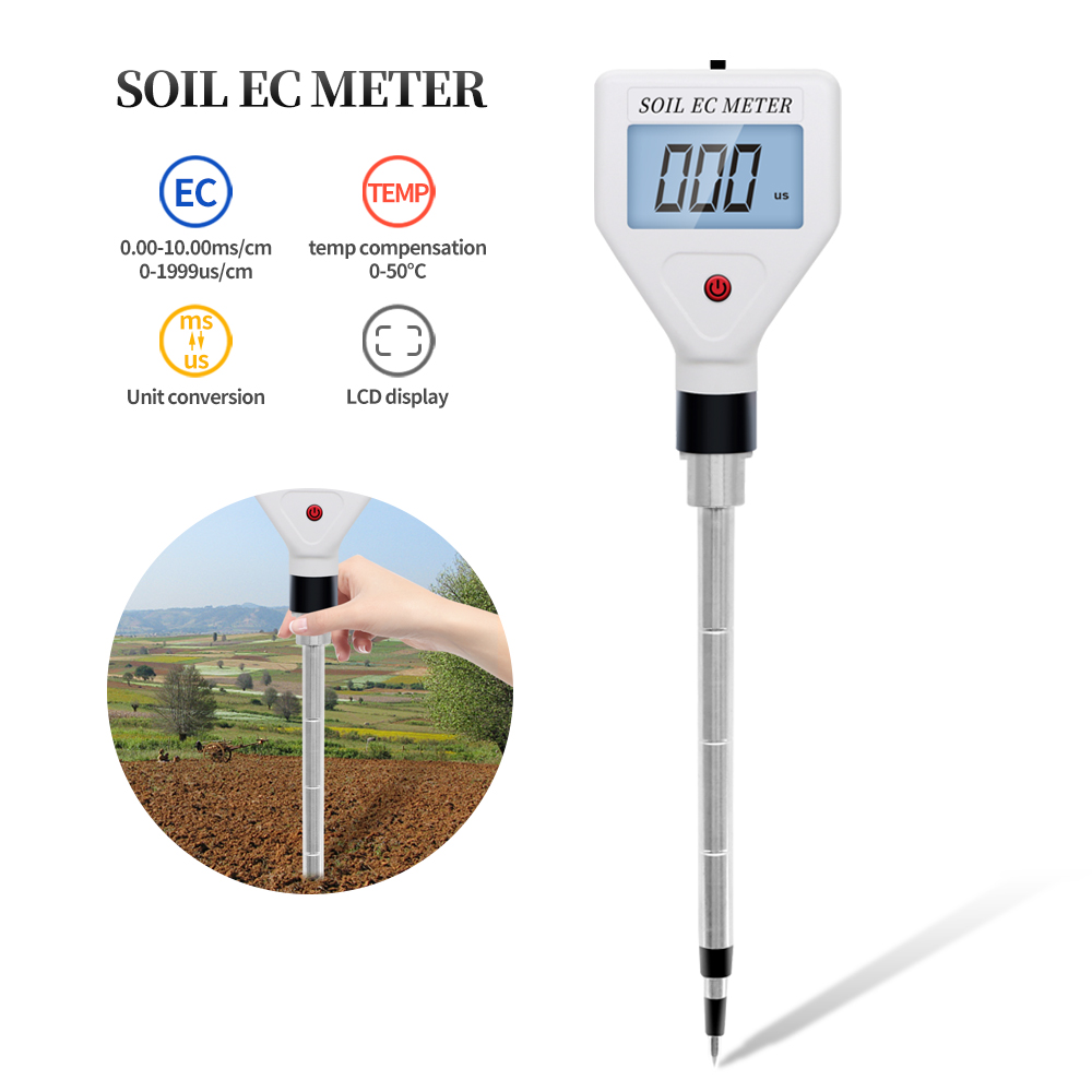 EC Tester Digital Soil Meter A - Marine Aquarium Water Analyzer reseña y precio