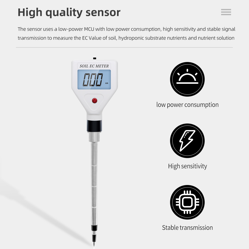 EC Tester Digital Soil Meter A - Marine Aquarium Water Analyzer reseña y precio