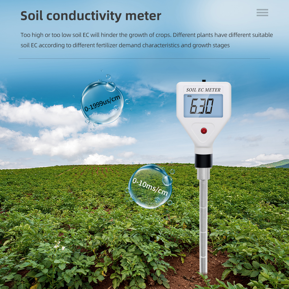 EC Tester Digital Soil Meter A - Marine Aquarium Water Analyzer reseña y precio