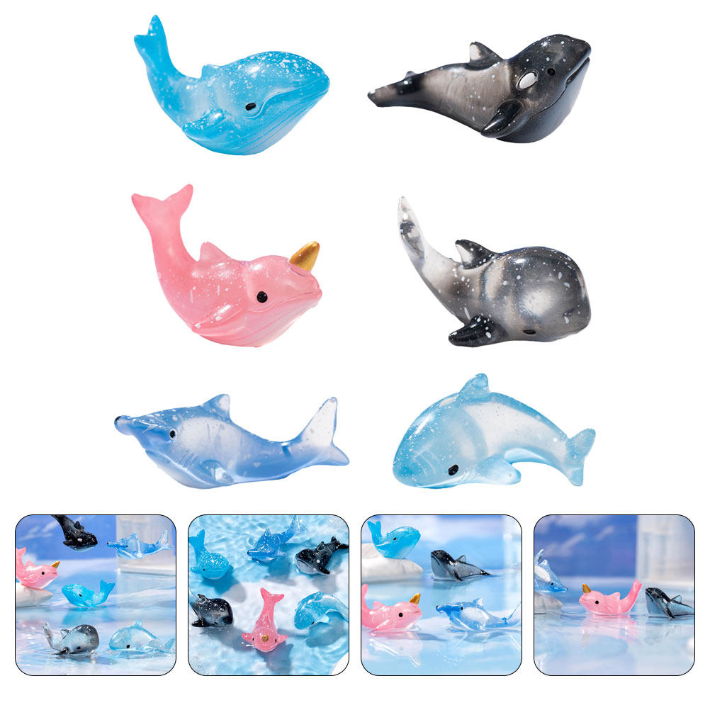 Resin Ocean Animal Decor Set W - Marine Life Aquariums reseña y precio