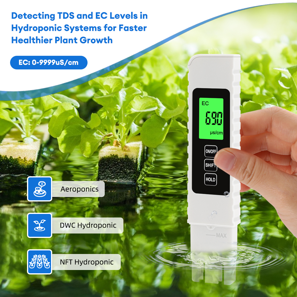 EC TDS Meter With Backlight Wa - Marine Aquarium Water Analyzer reseña y precio