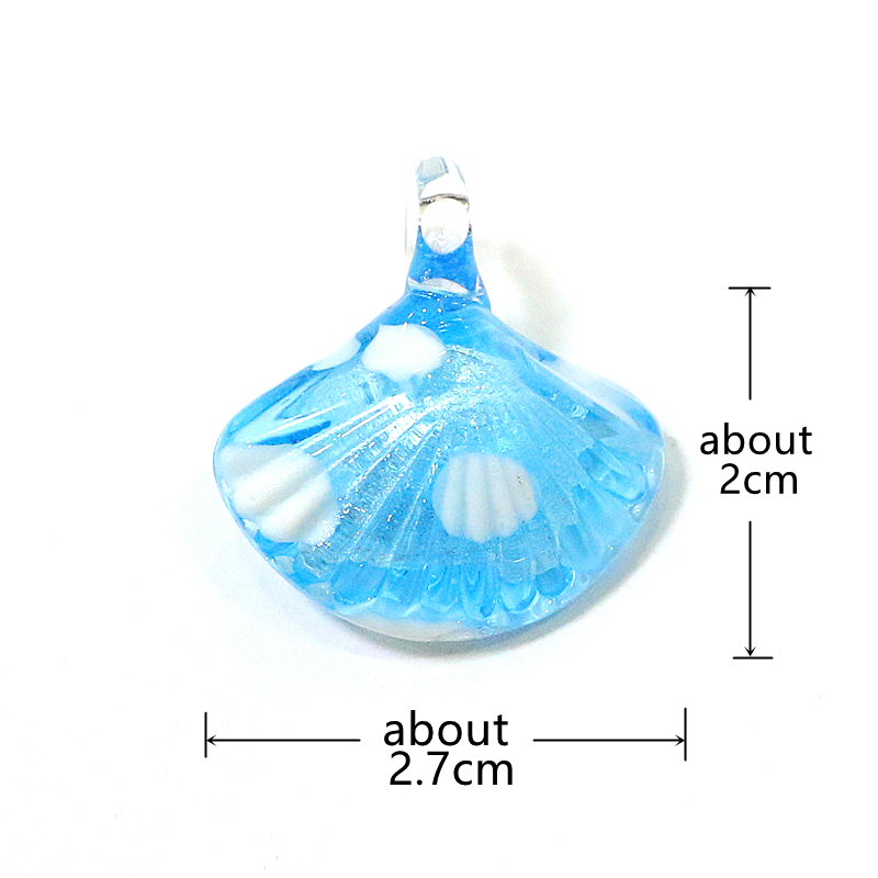 Colorful Mini Sea Shell Charm  - Marine Life Aquariums reseña y precio
