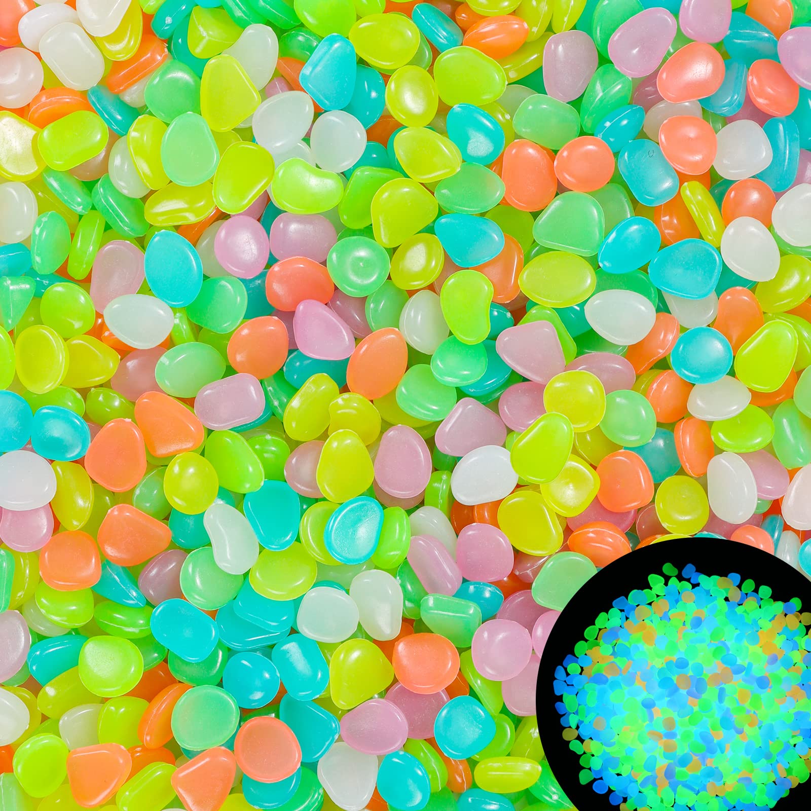 100Pcs Glow in the Dark Garden - Marine Aquarium Tanks reseña y precio