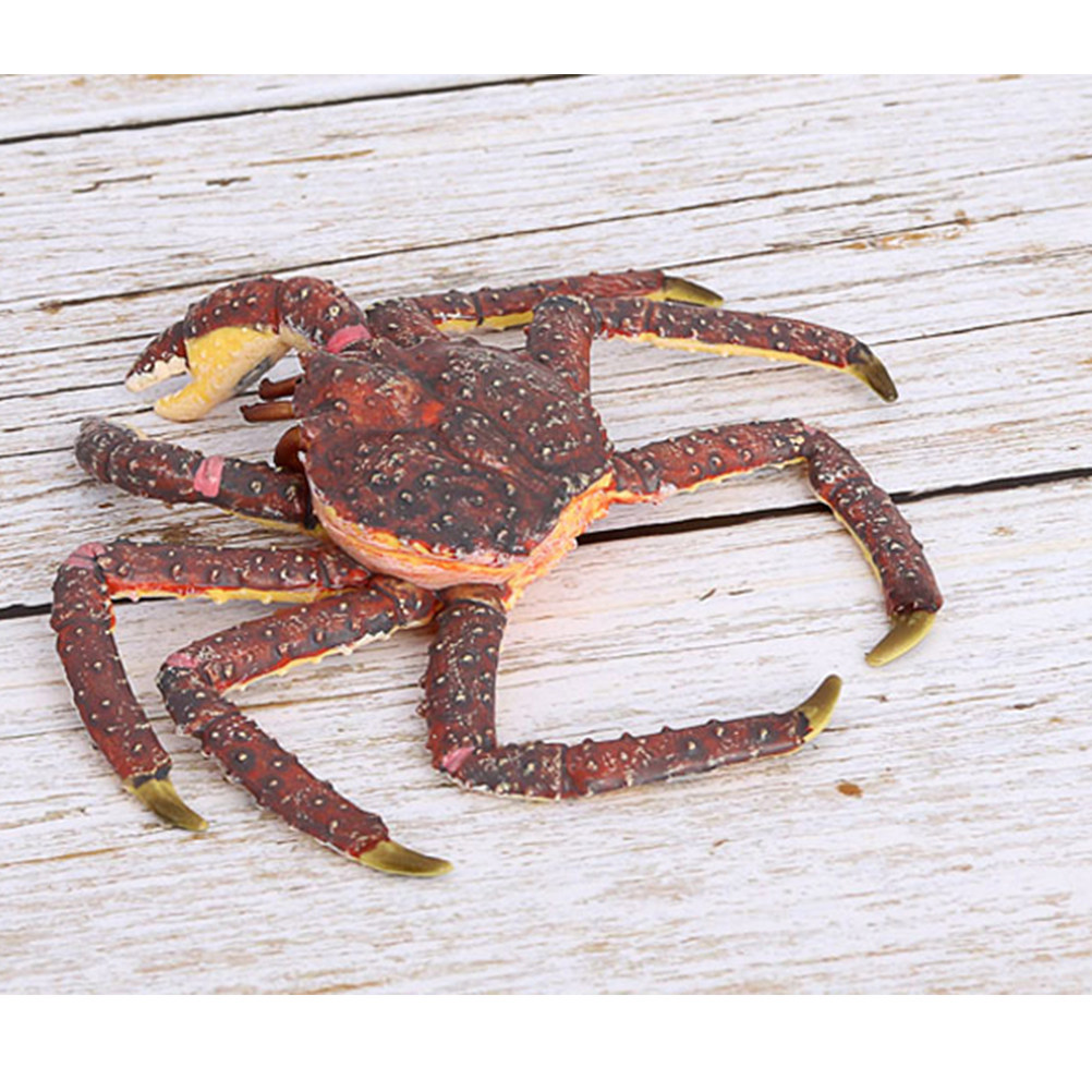 1Pcs Realistic Crab Sculpture  - Marine Life Aquariums reseña y precio