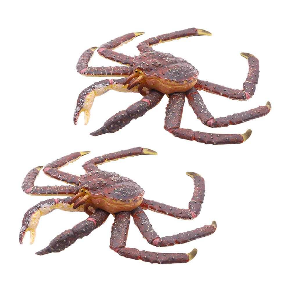 1Pcs Realistic Crab Sculpture  - Marine Life Aquariums reseña y precio