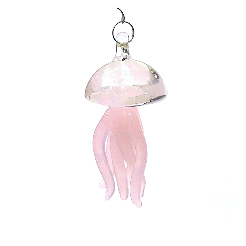 Pink Jellyfish Glass Pendant C - Marine Life Aquariums reseña y precio