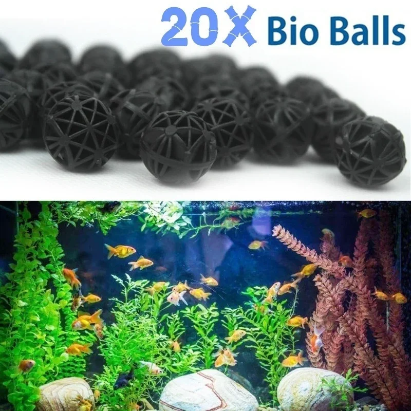 20Pcs 16mm Aquarium Filter Bio - Marine Aquarium Tanks reseña y precio