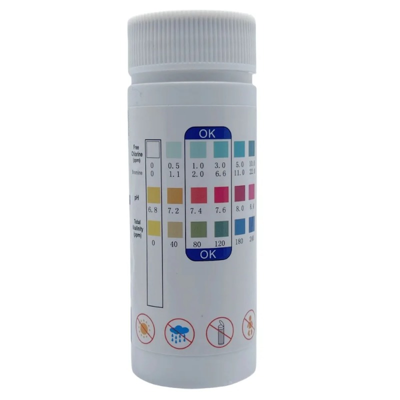 Chlorine PH Test Strips SPA Sw - Marine Aquarium Water Analyzer reseña y precio