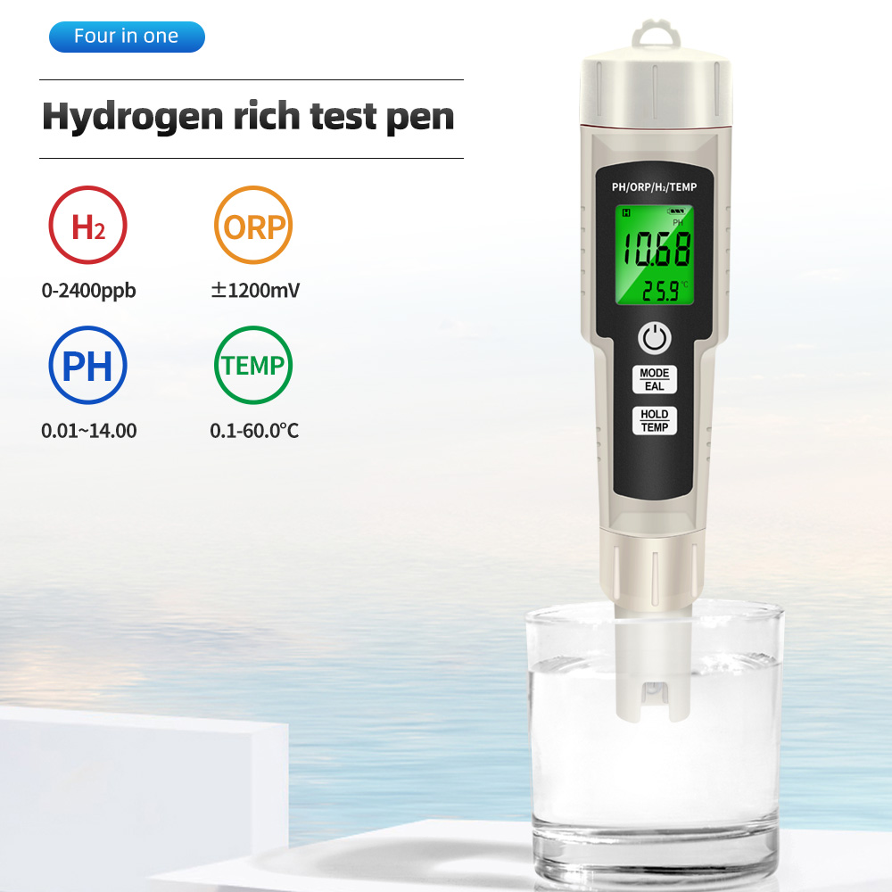4 in 1 Aquarium PH Meter ORP H - Marine Aquarium Water Analyzer reseña y precio