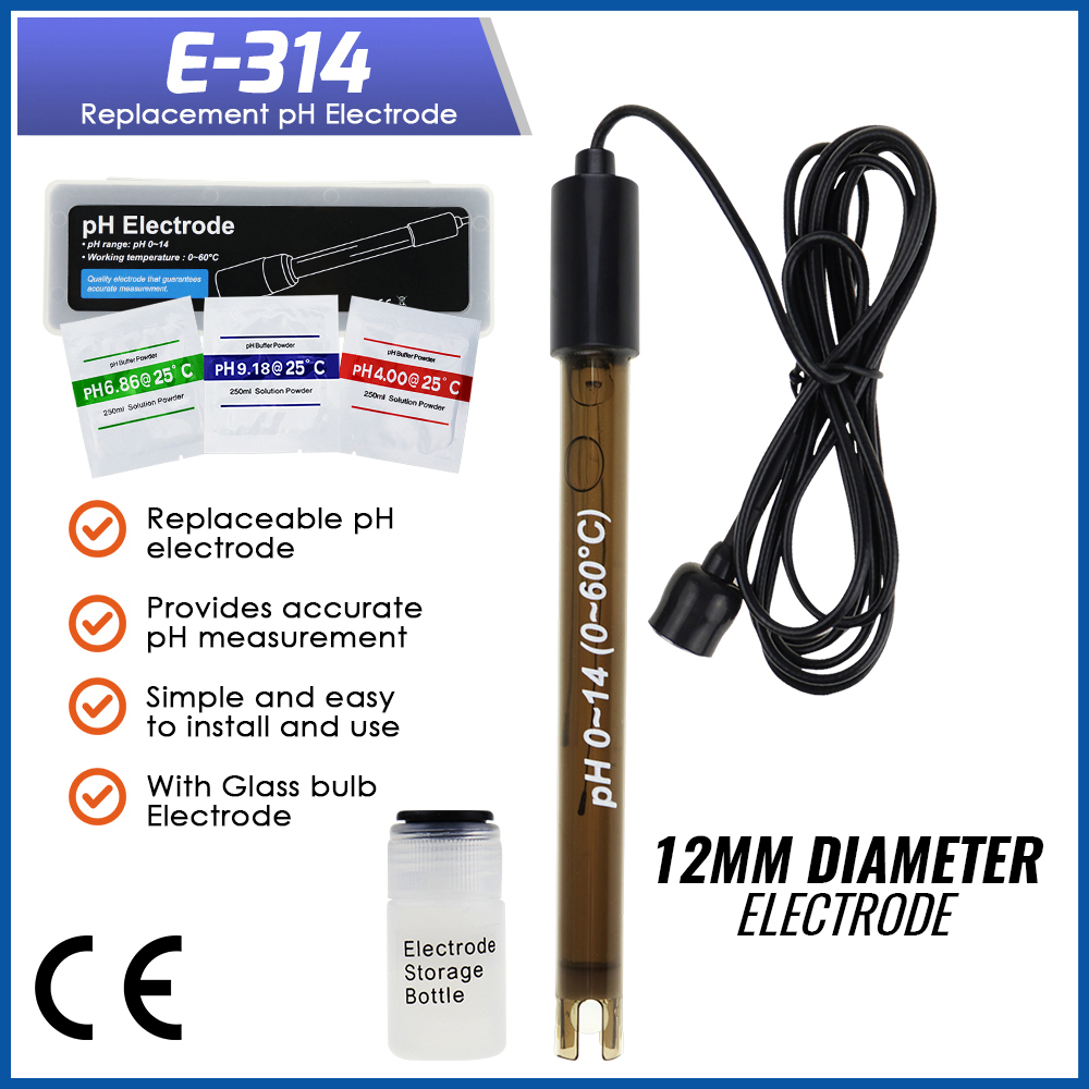 Ph Meter Ph Sonde Pool BNC Typ - Marine Aquarium Water Analyzer reseña y precio