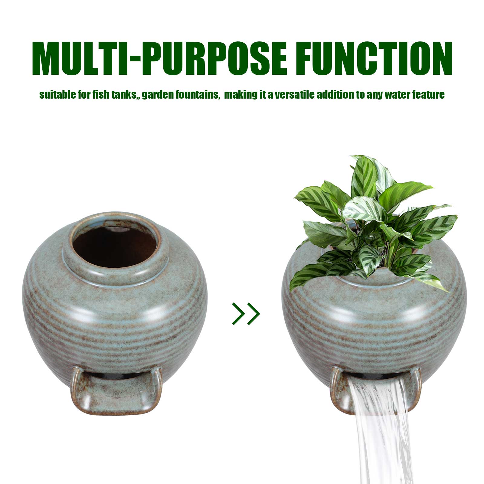 Indoor Waterfall Circulating P - Marine Aquarium Tanks reseña y precio